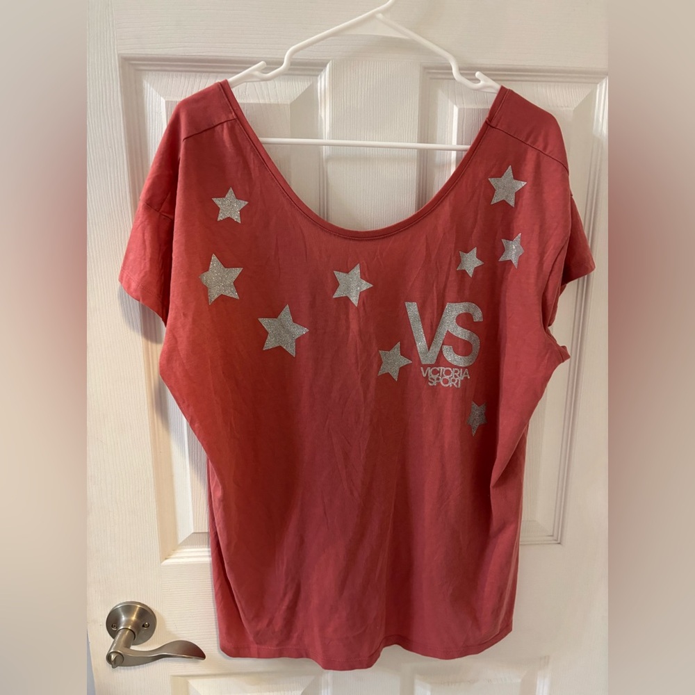 5/$25 Victoria’s Secret Oversized Star Women's Top